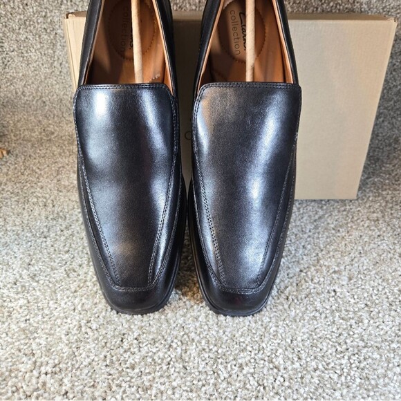 Clarks Mens Tilden Free Black Leather NEW Size 13 - Picture 6 of 8